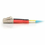 C2G 25m LC-LC 10Gb 50/125 Duplex Multimode OM3 Fiber Cable - Aqua - 82ft — 1120