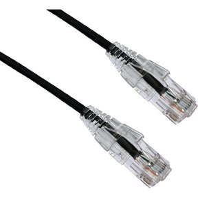 Axiom 25FT CAT6 BENDnFLEX Ultra-Thin Snagless Patch Cable 550mhz (Black) — C6BFSB-K25-AX