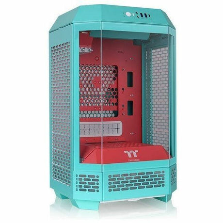 Thermaltake The Tower 250 Mint Strawberry Mini Tower Chassis — CA-1Z9-00SLWN-00