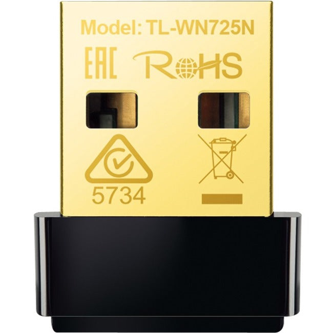 TP-LINK TL-WN725N - USB WiFi Adapter for PC - Nano Size — TL-WN725N