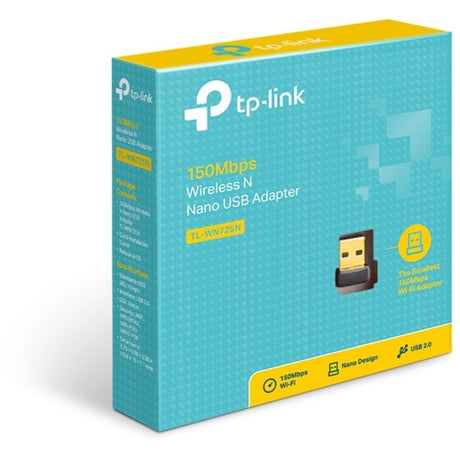 TP-LINK TL-WN725N - USB WiFi Adapter for PC - Nano Size — TL-WN725N
