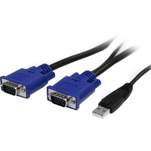 StarTech.com 16 Port 1U Rackmount USB KVM Switch Kit with OSD and Cables — SV1631DUSBUK