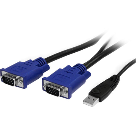 StarTech.com 16 Port 1U Rackmount USB KVM Switch Kit with OSD and Cables — SV1631DUSBUK