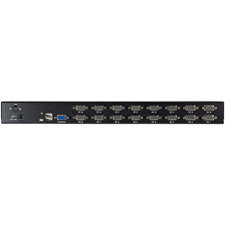 StarTech.com 16 Port 1U Rackmount USB KVM Switch Kit with OSD and Cables — SV1631DUSBUK