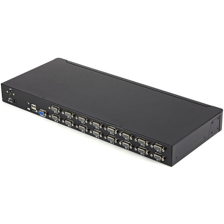 StarTech.com 16 Port 1U Rackmount USB KVM Switch Kit with OSD and Cables — SV1631DUSBUK