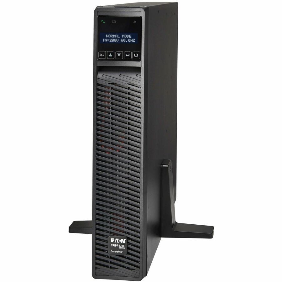 Eaton Tripp Lite Series SmartPro 3000VA 3000W 208/230V Line-Interactive Sine Wave UPS - 10 Outlets, Extended Run, Network Card Option, LCD, USB, DB9, 2U Rack/Tower — SMX3000XLRT2UA