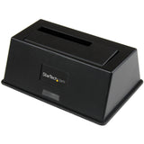 StarTech.com Single Bay USB 3.0 to SATA Hard Drive Docking Station, USB 3.0 (5 Gbps) Hard Drive Dock, External 2.5/3.5" SATA HDD/SSD Dock — SDOCKU33BV