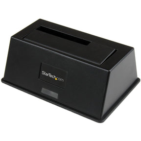 StarTech.com Single Bay USB 3.0 to SATA Hard Drive Docking Station, USB 3.0 (5 Gbps) Hard Drive Dock, External 2.5/3.5" SATA HDD/SSD Dock — SDOCKU33BV