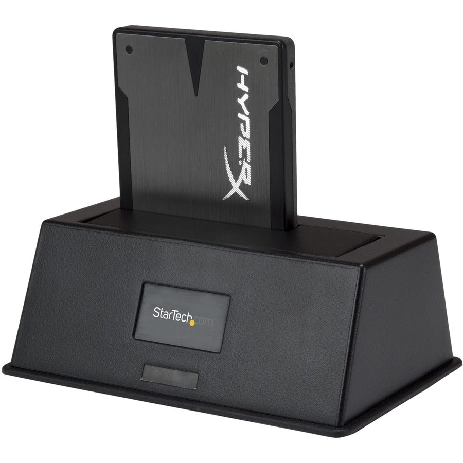 StarTech.com Single Bay USB 3.0 to SATA Hard Drive Docking Station, USB 3.0 (5 Gbps) Hard Drive Dock, External 2.5/3.5" SATA HDD/SSD Dock — SDOCKU33BV
