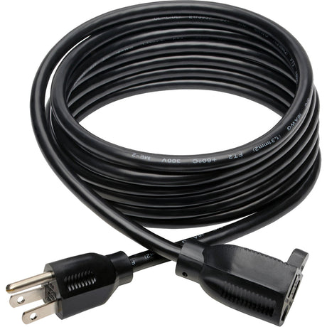 Eaton Tripp Lite Series Power Extension Cord, NEMA 5-15P to NEMA 5-15R - 13A, 120V, 16 AWG, 10 ft. (3.05 m), Black — P024-010-13A