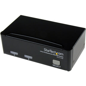StarTech.com 2 Port Professional USB KVM Switch Kit with Cables — SV231USB