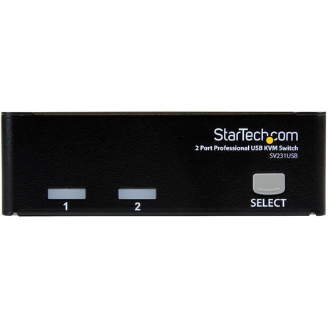 StarTech.com 2 Port Professional USB KVM Switch Kit with Cables — SV231USB
