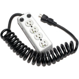 Eaton Tripp Lite Series Safe-IT UL 1363A Medical-Grade Power Strip for Patient-Care Vicinity, 4x Hospital-Grade Outlets, 3 ft. Coiled Cord — PS-410-HGOEMCC
