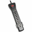 Eaton Tripp Lite Series Protect It! 7-Outlet Surge Protector, 7 ft. Cord with Right-Angle Plug, 2160 Joules, Diagnostic LEDs, Black Housing — SUPER7B