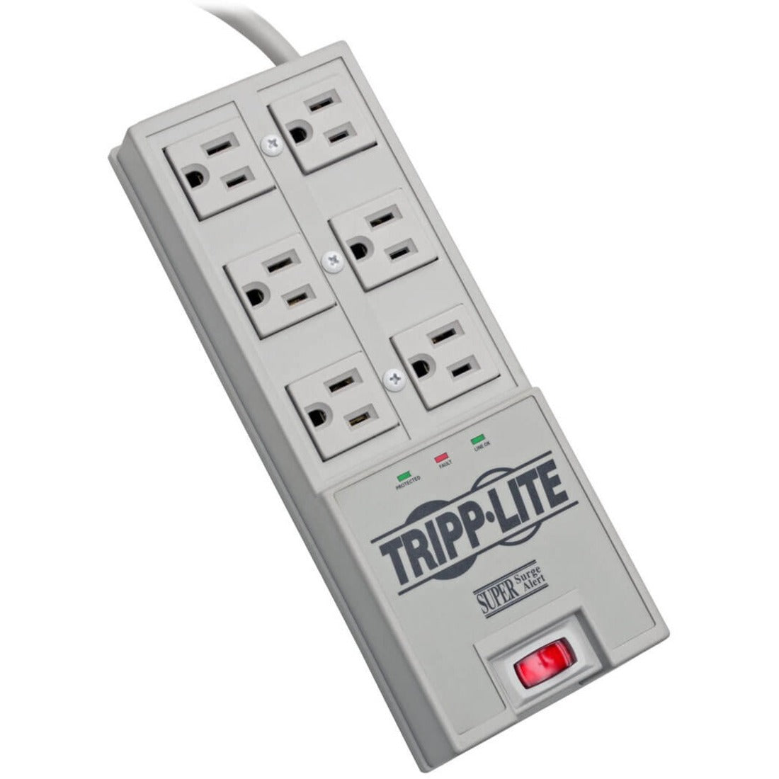 Eaton Tripp Lite Series Protect It! 6-Outlet Surge Protector, 6 ft. (1.83 m) Cord, 2420 Joules — TR-6