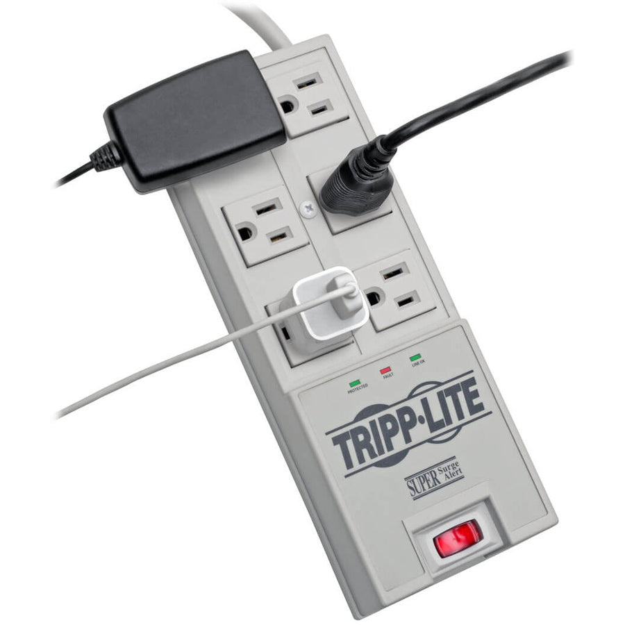 Eaton Tripp Lite Series Protect It! 6-Outlet Surge Protector, 6 ft. (1.83 m) Cord, 2420 Joules — TR-6