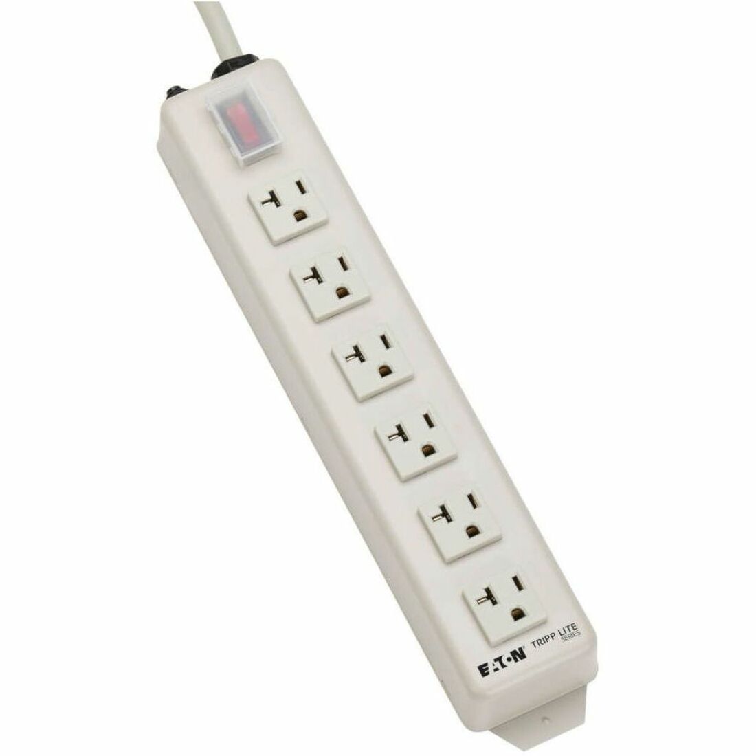 Eaton Tripp Lite Series Power It! 6-Outlet Power Strip, 15 ft. (4.57 m) Cord, 5-20P Plug, Metal Housing — TLM615NC20