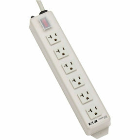 Eaton Tripp Lite Series Power It! 6-Outlet Power Strip, 15 ft. (4.57 m) Cord, 5-20P Plug, Metal Housing — TLM615NC20