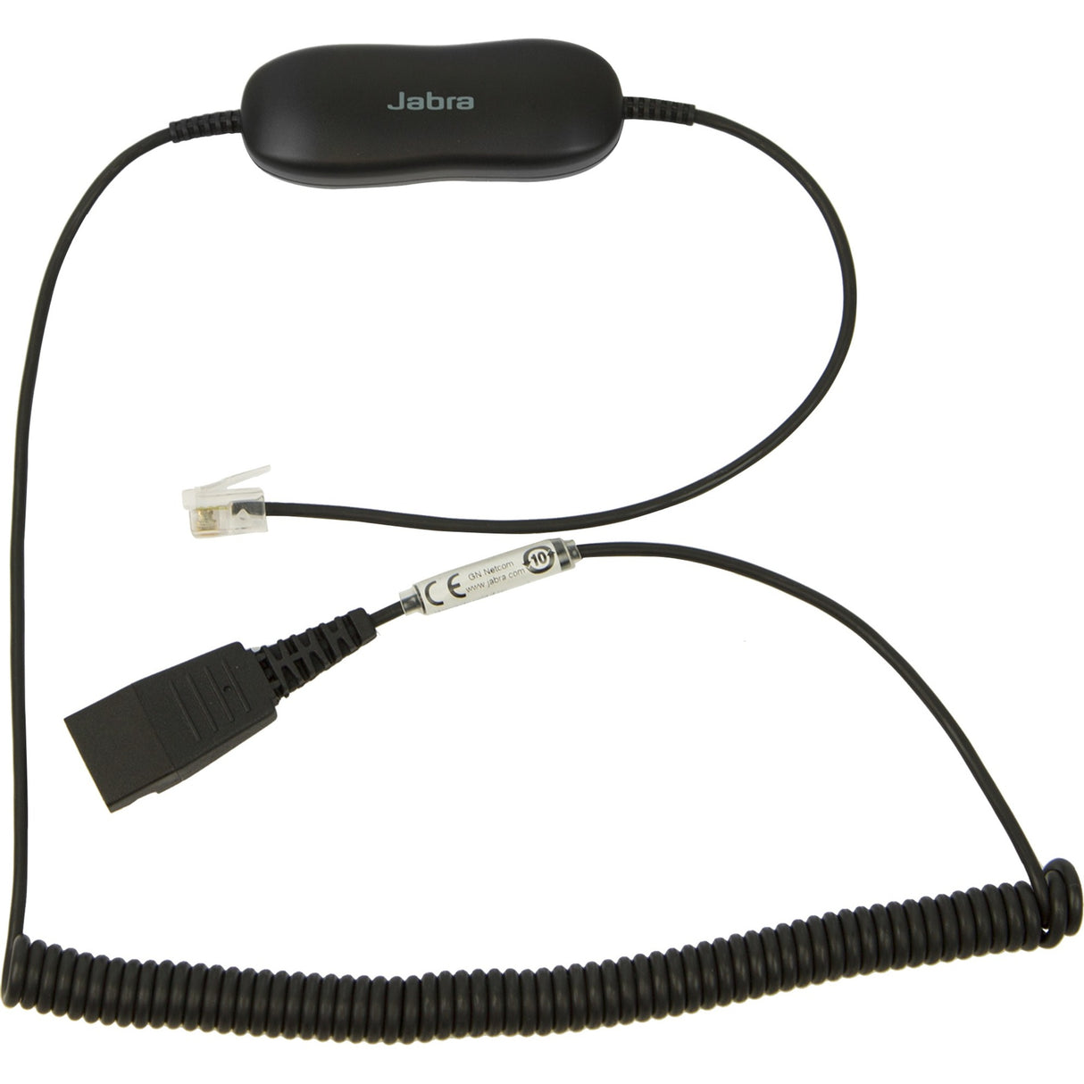 Jabra GN1216 Coiled Audio Cable Adapter — 88001-04