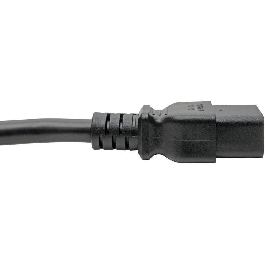 Eaton Tripp Lite Series Power Cord, C19 to NEMA L5-20P - Heavy-Duty, 20A, 125V, 12 AWG, 10 ft. (3.05 m), Black — P045-010