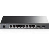 TP-Link 8-Port Gigabit Smart PoE Switch with 2 SFP Slots — SG2210P