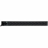 Eaton Tripp Lite Series 2.4kW Single-Phase 120V Basic PDU, 13 NEMA 5-15/20R Outlets, NEMA 5-20P Input, 15 ft. (4.57 m) Cord, 1U Rack-Mount — PDU1220