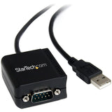 StarTech.com 8.3ft (2.5m) 1-Port FTDI USB to Serial RS232 Adapter Cable with Optical Isolation, USB to RS232 Adapter - TAA — ICUSB2321FIS