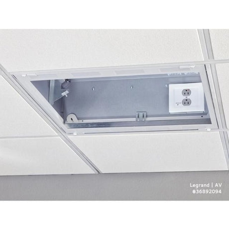 Chief 2' x 2' Suspended Ceiling Storage Box - White — CMS492