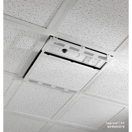 Chief 2' x 2' Suspended Ceiling Storage Box - White — CMS492