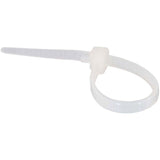 C2G 7.5in Cable Ties - White - 100pk — 43034