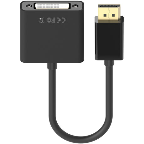 Belkin DisplayPort to DVI Adapter, M/F, 1080p — F2CD005b