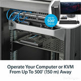 StarTech.com USB VGA KVM Console Extender over CAT5 UTP (500 ft) — SV565UTPU