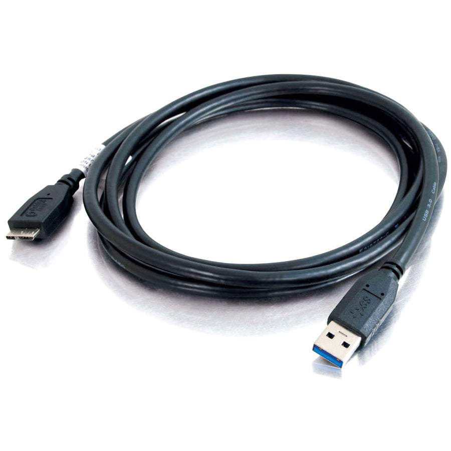 C2G 2m USB Cable - USB 3.0 A to Micro USB B Cable (6ft) - USB Phone Cable — 54177