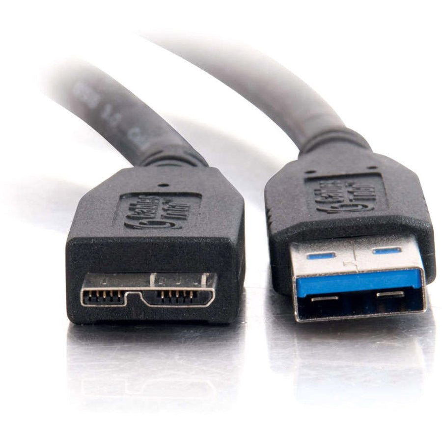 C2G 2m USB Cable - USB 3.0 A to Micro USB B Cable (6ft) - USB Phone Cable — 54177
