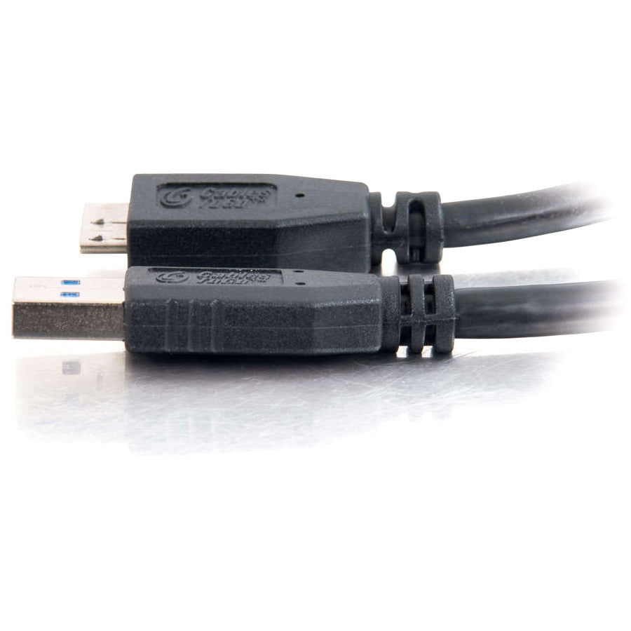 C2G 2m USB Cable - USB 3.0 A to Micro USB B Cable (6ft) - USB Phone Cable — 54177