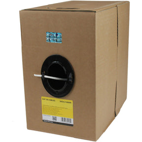 StarTech.com Bulk Cat 5e Ethernet Cable - 1000 ft. (304,8m) - Solid - CMR-Rated - White - TAA Compliant — WIR5ECMRWH