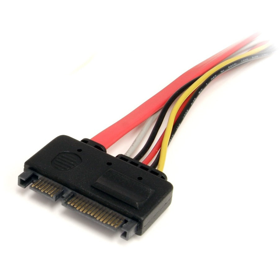 StarTech.com 12in 22 Pin SATA Power and Data Extension Cable — SATA22PEXT