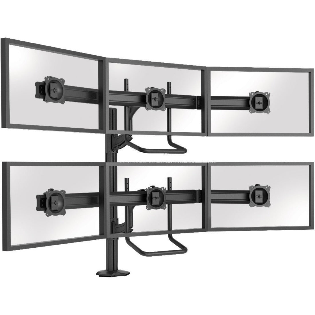 Chief Kontour 3x2 Display Monitor Mount - For Displays 10-24" - Black — K4G320B