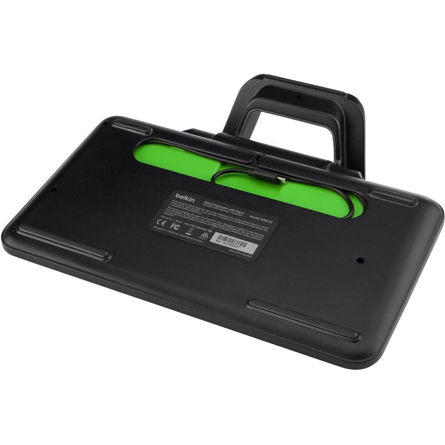 Belkin Wired Tablet Keyboard With Stand for iPad with Lightning Connector — B2B130