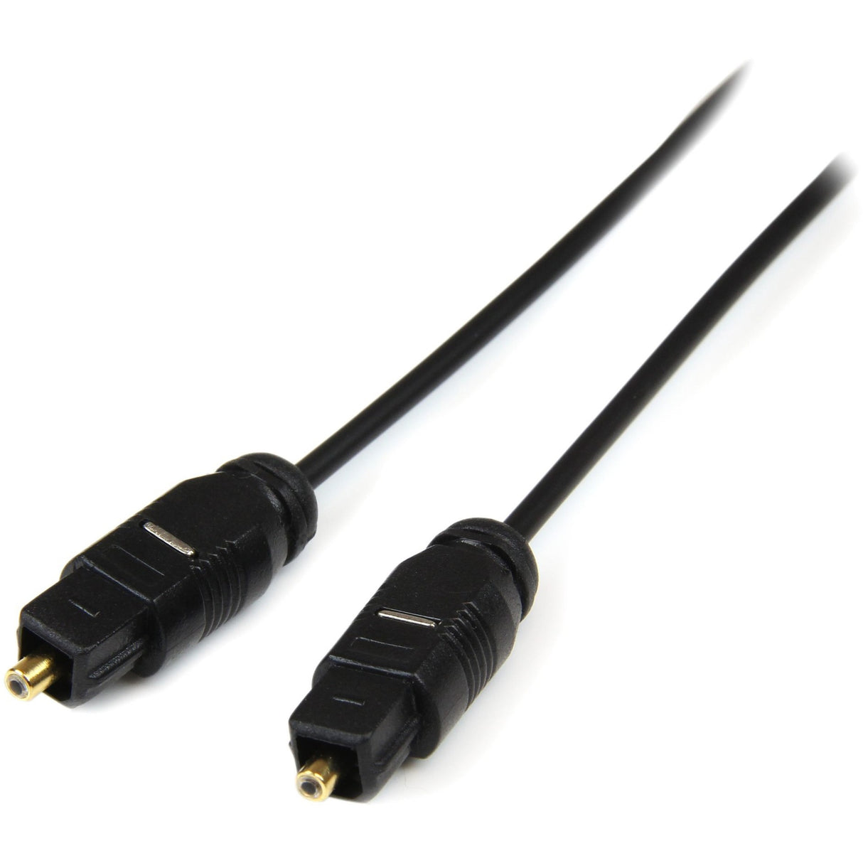 StarTech.com 15 ft Thin Toslink Digital Optical SPDIF Audio Cable — THINTOS15