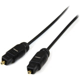 StarTech.com 15 ft Thin Toslink Digital Optical SPDIF Audio Cable — THINTOS15