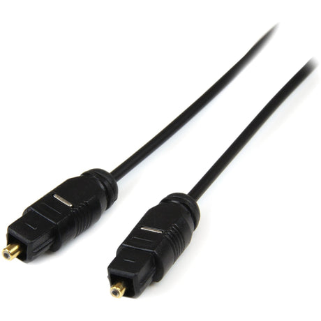StarTech.com 15 ft Thin Toslink Digital Optical SPDIF Audio Cable — THINTOS15