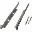 Eaton Tripp Lite Series SmartRack 4-Post 1U Universal Adjustable Rack-Mount Shelf Kit — 4POSTRAILKIT1U