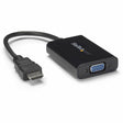 StarTech.com HDMI to VGA Video Adapter Converter with Audio for Desktop PC / Laptop / Ultrabook - 1920x1200 — HD2VGAA2