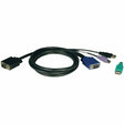 Eaton Tripp Lite Series USB/PS2 Combo Cable Kit for NetController KVM Switches B040-Series and B042-Series, 6 ft. (1.83 m) — P780-006