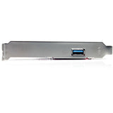 StarTech.com 2 port PCI Express SuperSpeed USB 3.0 Card with UASP Support - 5Gbps - 1 Internal 1 External — PEXUSB3S11