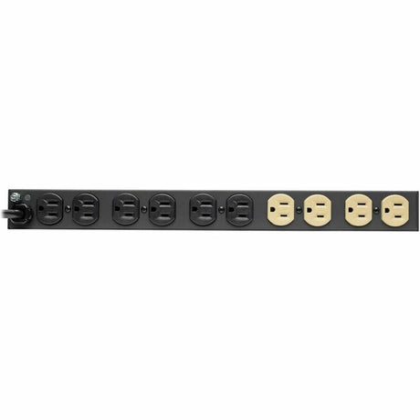 Eaton Tripp Lite Series Isobar 12-Outlet Network Server Surge Protector, 15 ft. (4.57 m) Cord, 3840 Joules, Diagnostic LEDs, 1U Rackmount — ISOBAR12ULTRA