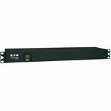 Eaton Tripp Lite Series 2kW Single-Phase Local Metered PDU, 100-127V Outlets (12 5-15/20R), L5-20P/5-20P Input, 6 ft. (1.83 m) Cord, 1U Rack-Mount — PDUMH20-6