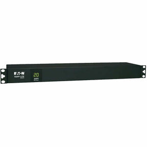 Eaton Tripp Lite Series 2kW Single-Phase Local Metered PDU, 100-127V Outlets (12 5-15/20R), L5-20P/5-20P Input, 6 ft. (1.83 m) Cord, 1U Rack-Mount — PDUMH20-6