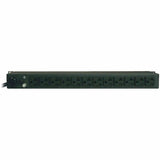 Eaton Tripp Lite Series 2kW Single-Phase Local Metered PDU, 100-127V Outlets (12 5-15/20R), L5-20P/5-20P Input, 6 ft. (1.83 m) Cord, 1U Rack-Mount — PDUMH20-6